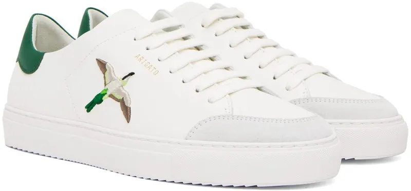 Axel Arigato SSENSE Exclusive White & Green Clean 90 Triple Bee Bird WHITE/GREEN (F0068056)