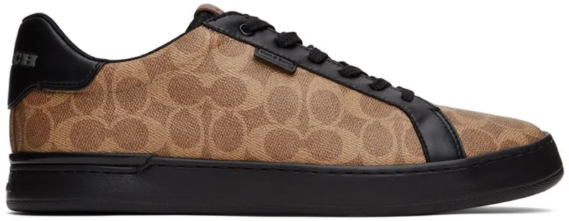 Coach 1941 Tan Lowline Low-Top TAN/BLACK (CG999 TN/BK)
