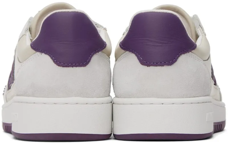 Axel Arigato White A-Dice Lo WHITE/PURPLE/BEIGE (F0004029)
