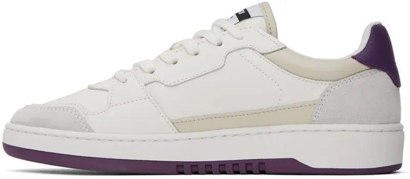 Axel Arigato White A-Dice Lo WHITE/PURPLE/BEIGE (F0004029)