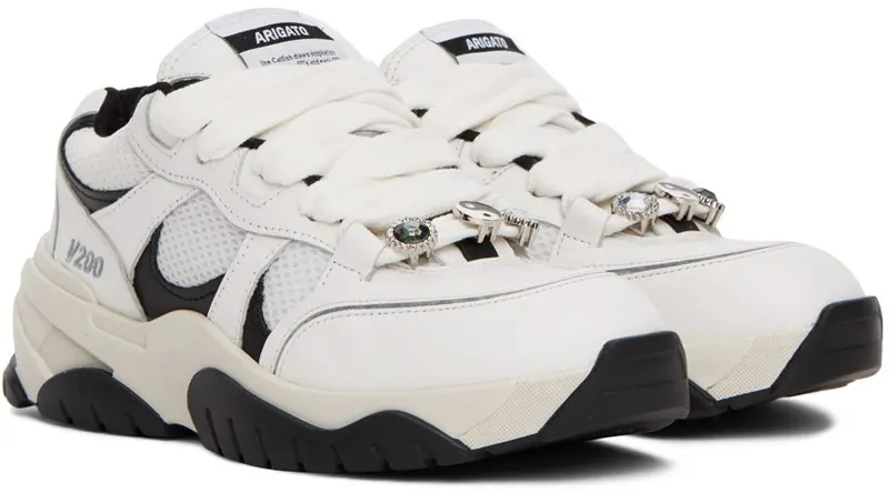 Axel Arigato White & Black Catfish Lo White/Black (F0051022)