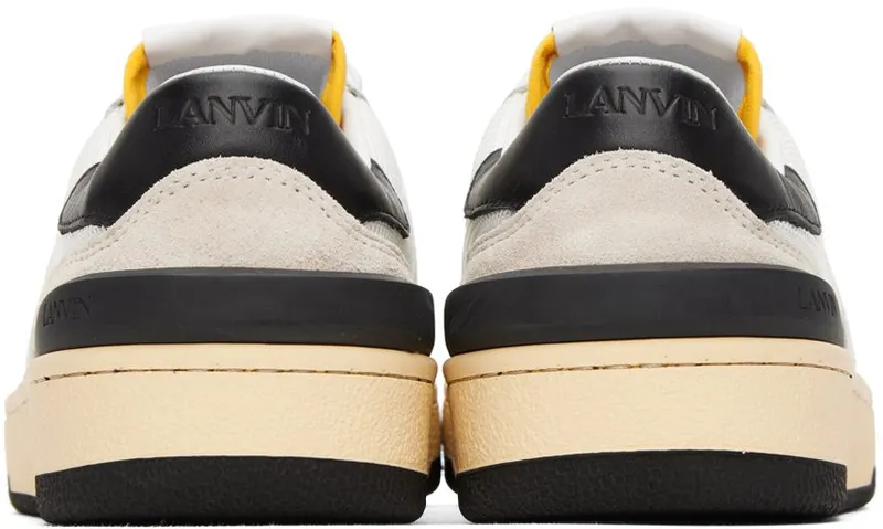 Lanvin White & Black Clay 0010 WHITE/BLACK (FM-SKDK00-NAS1-P21)