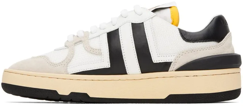 Lanvin White & Black Clay 0010 WHITE/BLACK (FM-SKDK00-NAS1-P21)