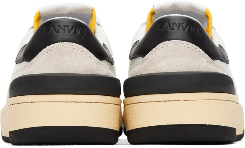 Lanvin White & Black Clay 0010 White/Black (FW-SKDK00-NAS1-P21)