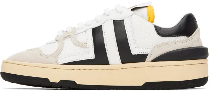 Lanvin White & Black Clay 0010 White/Black (FW-SKDK00-NAS1-P21)