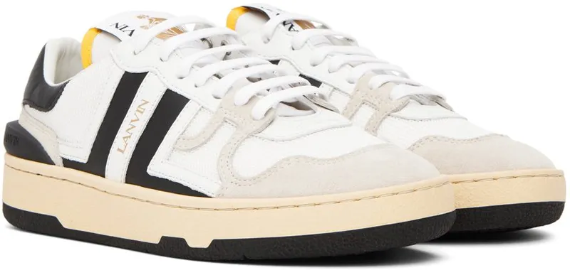 Lanvin White & Black Clay 0010 White/Black (FW-SKDK00-NAS1-P21)