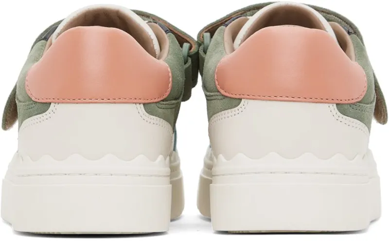 Chloé White & Green Lauren 9Q0 Pink – Green 1 (CHC22W702AR)