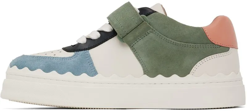 Chloé White & Green Lauren 9Q0 Pink – Green 1 (CHC22W702AR)