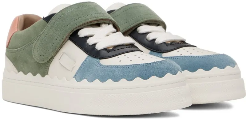 Chloé White & Green Lauren 9Q0 Pink – Green 1 (CHC22W702AR)