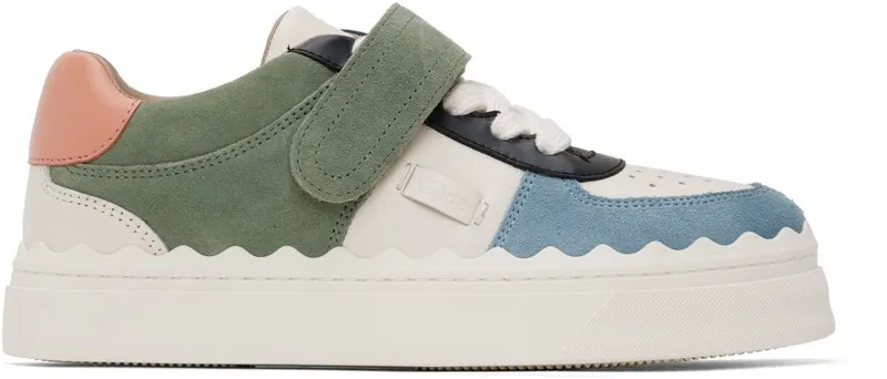 Chloé White & Green Lauren 9Q0 Pink – Green 1 (CHC22W702AR)