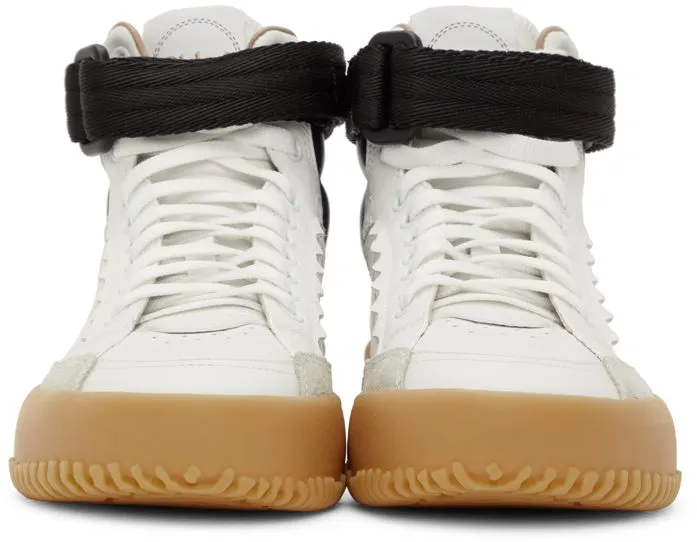 Chloé White & Navy Franckie High-Top 91J Wht/Blu (CHC20W39242)