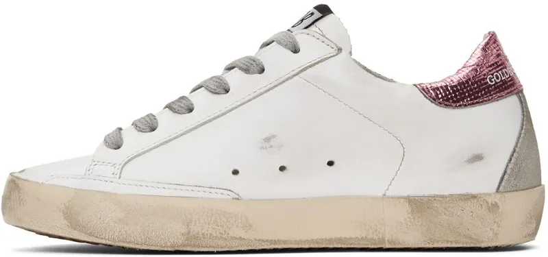 Golden Goose White & Pink Superstar White (F00102.F000715.10386)