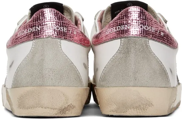 Golden Goose White & Pink Superstar White (F00102.F000715.10386)