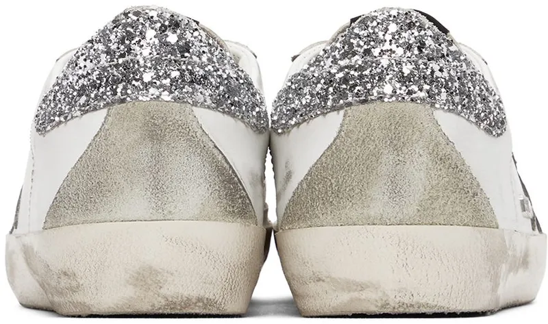 Golden Goose White & Silver Super-Star Classic White/Silver (GWF00102.F003020.10268)