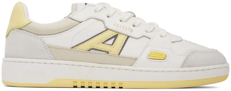 Axel Arigato White & Yellow A Dice Lo WHITE/YELLOW/BEIGE (F0004027)