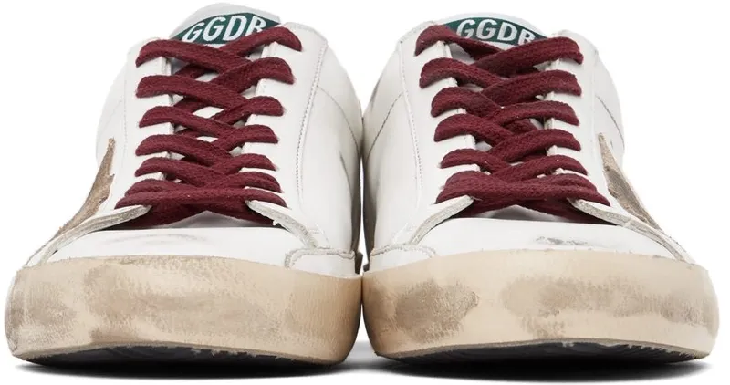 Golden Goose White & Yellow Super-Star Classic WHITE/BEIGE/GOLDEN (GMF00101.F002025.10766)