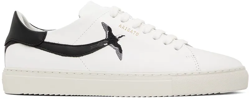 Axel Arigato White Clean 90 Stripe Bee Bird BLACK (F0518003)