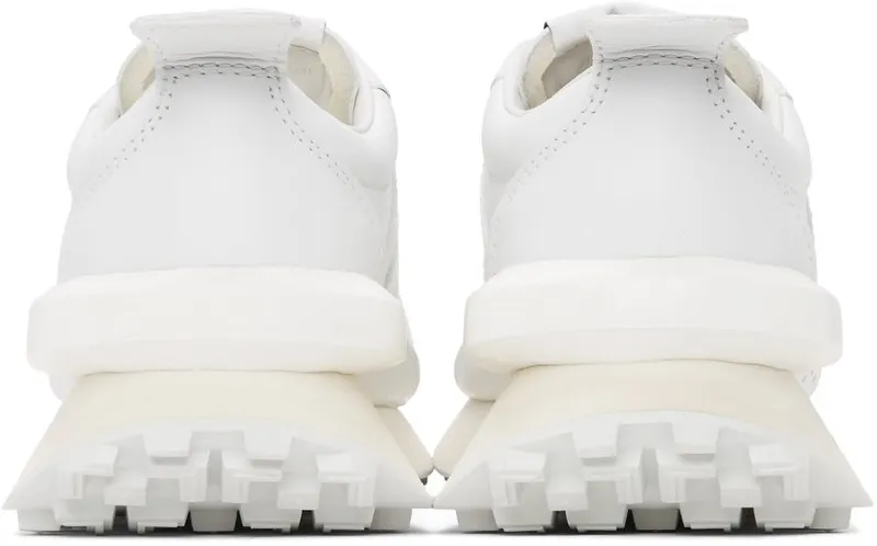 Lanvin White Gallery Dept. Edition Leather Bumpr 00S1 Optic White/Mu (FW-SKBRUC-SGGD-E21)