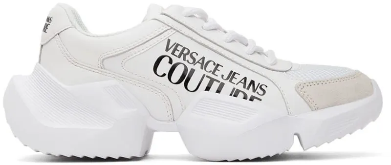 Versace Jeans Couture White Gravity Logo Low White (E71VA3SU3EZP019)