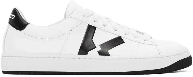 Kenzo White K-Logo Kourt 01 – WHITE (FA65SN170L50)