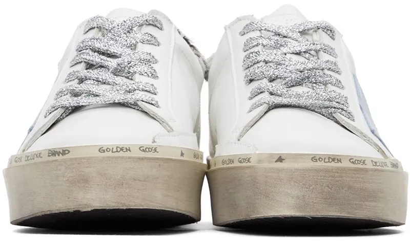 Golden Goose White Leopard Hi Star 10871 White/Powder B (GWF00118.F002441.10871)