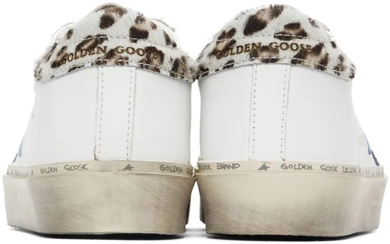 Golden Goose White Leopard Hi Star 10871 White/Powder B (GWF00118.F002441.10871)
