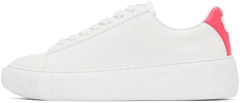Versace White Medusa Head Greca 2W360 Blanc (DST644D_1A00816_2W360)