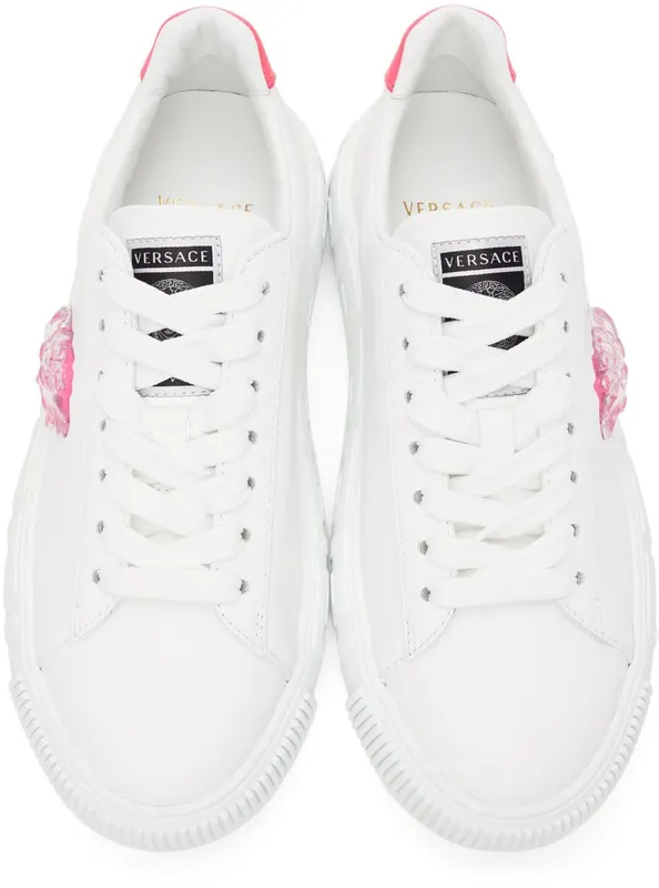 Versace White Medusa Head Greca 2W360 Blanc (DST644D_1A00816_2W360)