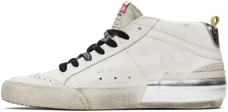 Golden Goose White Mid Star Classic 10917 WHITE/CAMOUFLA (GMF00122.F002589.10917)