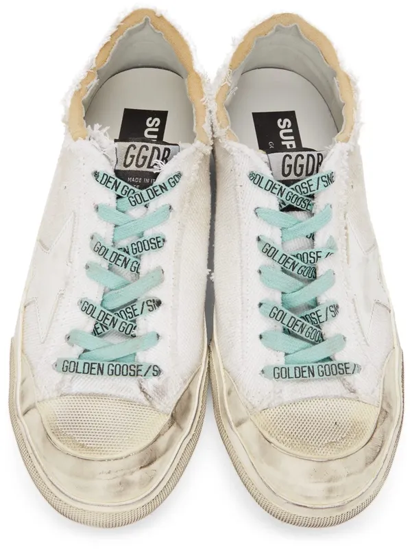 Golden Goose White Penstar Super-Star WHITE/BLACK (GMF00175.F002127.10283)