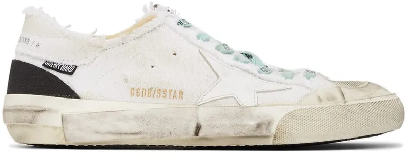 Golden Goose White Penstar Super-Star WHITE/BLACK (GMF00175.F002127.10283)