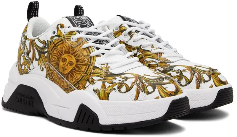 Versace Jeans Couture White Stargaze EG03 WHITE/GOLD (E72YA3SF6 EZP096)
