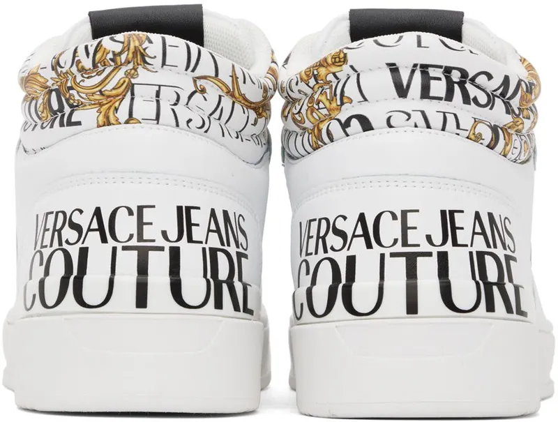Versace Jeans Couture White Starlight High EG03 WHITE/GOLD (E73YA3SJ7 EZP132)