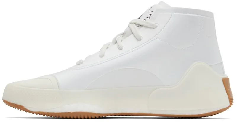 adidas by Stella McCartney White Treino Mid Ftwwht/Owhite/Pearos (FY1176)