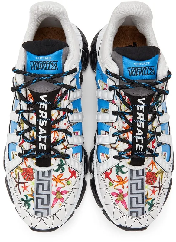 Versace White Trésor De La Mer Trigreca 6X180 WHITE/MULTI (DSU8094 D20TCG)