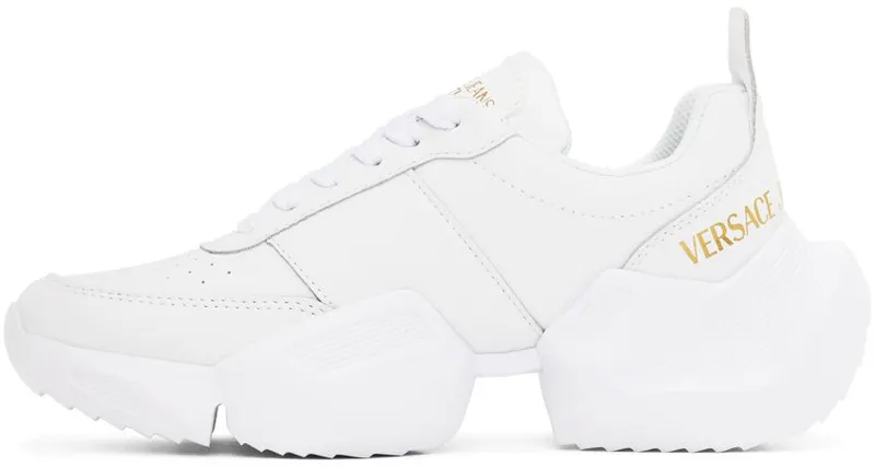 Versace Jeans Couture White V-Emblem Gravity Low-Top E003 White (E72VA3SU8EZP013)