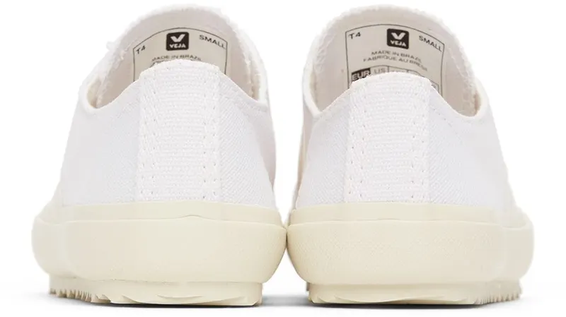 VEJA Baby White Canvas Ollie WHITE PIERRE (OV0101401)