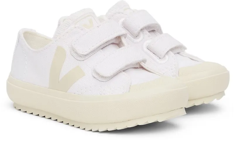 VEJA Baby White Canvas Ollie WHITE PIERRE (OV0101401)