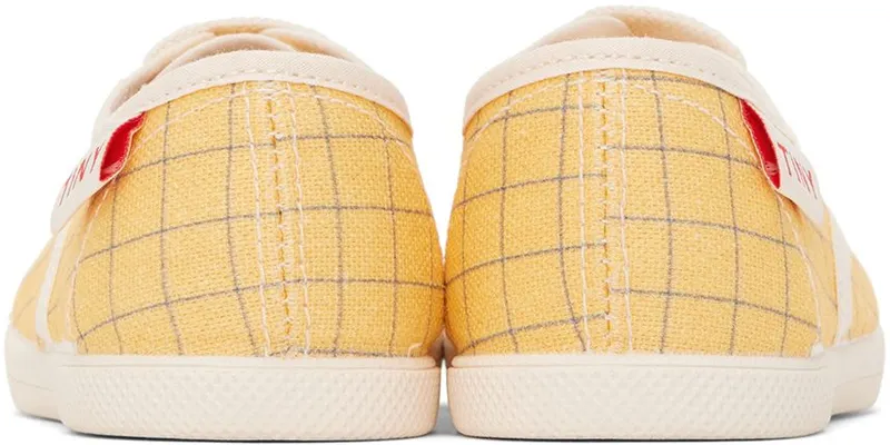 TINYCOTTONS Baby Yellow & Blue Grid J45 Canary/Ultramari (SS22-299)