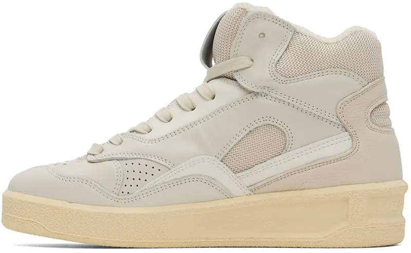 Jil Sander Beige Basket High-Top 109 Nude (J15WS0007_P4869)