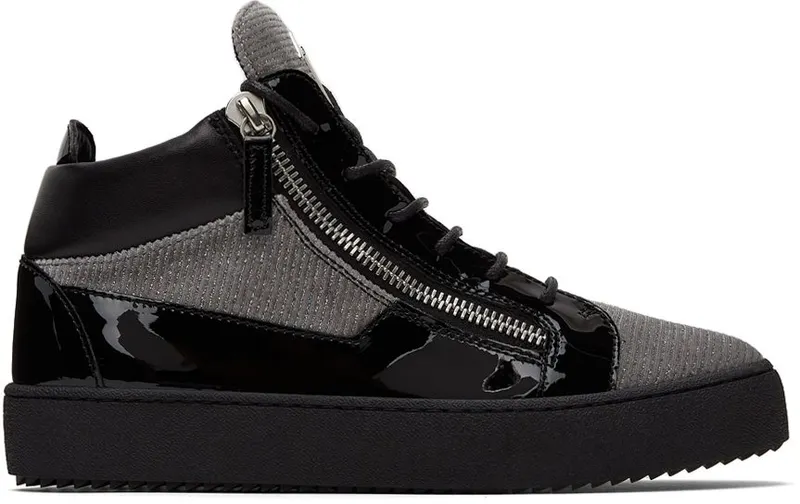 Giuseppe Zanotti Black & Grey Kriss GRIGIO (RU00061-89426)