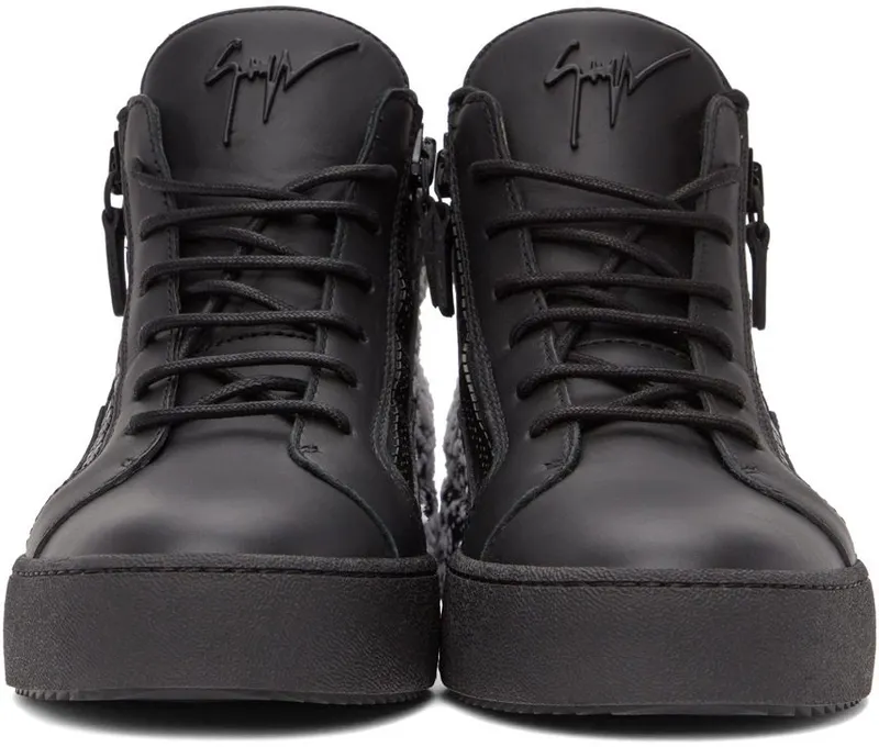 Giuseppe Zanotti Black & White May London BIREL – VAGUE NERO (RU00025-91513)