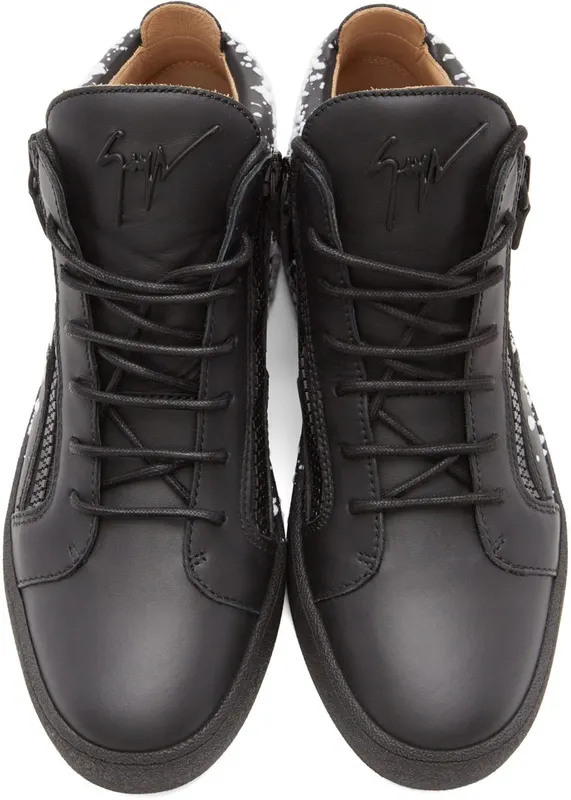 Giuseppe Zanotti Black & White May London BIREL – VAGUE NERO (RU00025-91513)