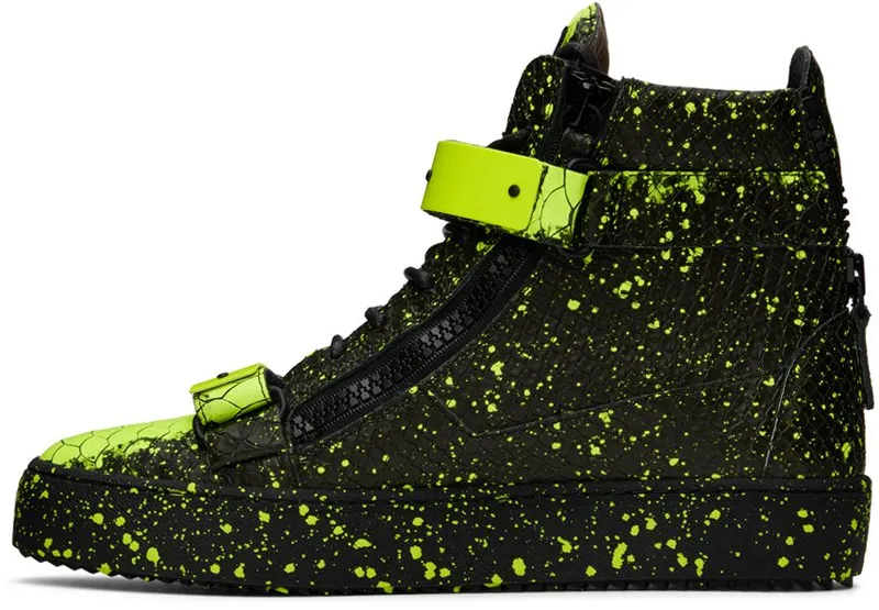 Giuseppe Zanotti Black & Yellow Coby NRO/FLUOGIALLO (RU20034-93229)