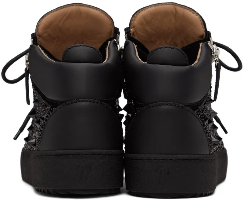 Giuseppe Zanotti Black Camoscio NERO COME RM20037 92 (RU20020-X1375)