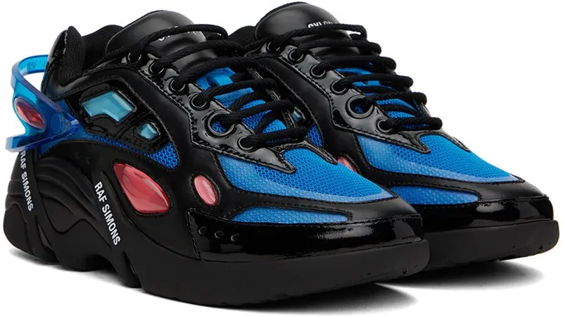 Raf Simons Black Cylon-21 Black Blue (HR740010L)