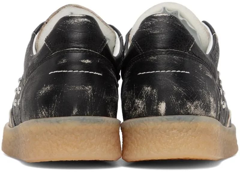 MM6 Maison Margiela Black Distressed T8013 Black (S66WS0076 P2232)