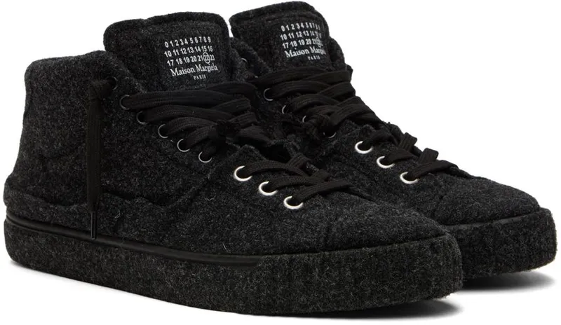 Maison Margiela Black Felt H9401 Antracite (S57WS0454 P4896)