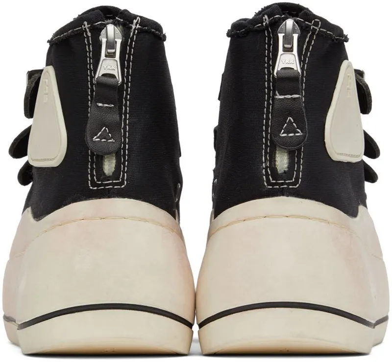 R13 Black Kurt Buckle High-Top Black (R13S5035-001)