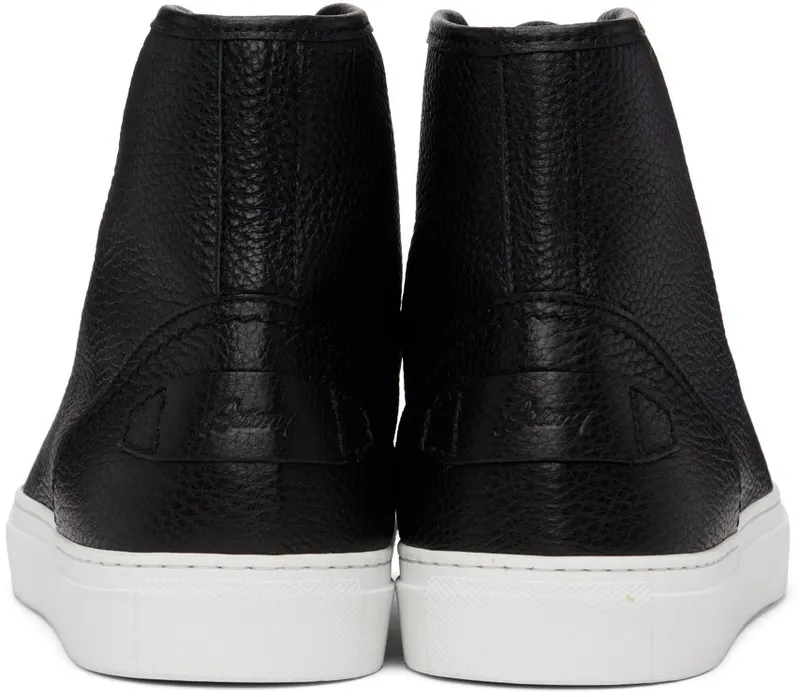 Brioni Black Leather 1000 BLACK (QFLG0L P7731)